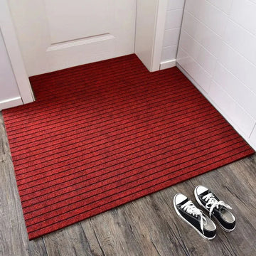 Qfdian Carpet Modern Minimalist Square Flooring Polymer Anti Slip Rubber Backing Durable Fade Resistant Machine Washable Indoor Outdoor